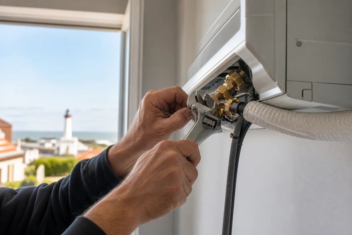 Installation de climatisation à Biarritz — prestation