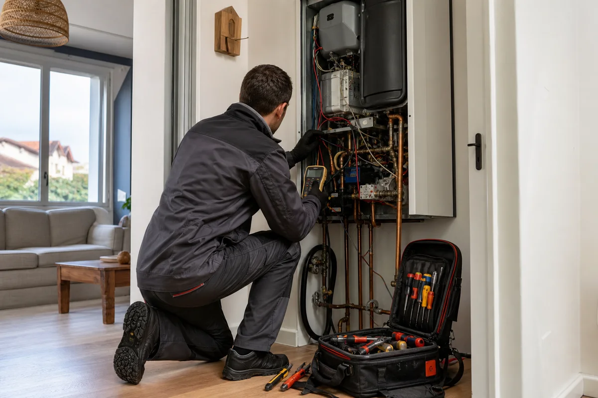 Dépannage chauffage à Biarritz — prestation