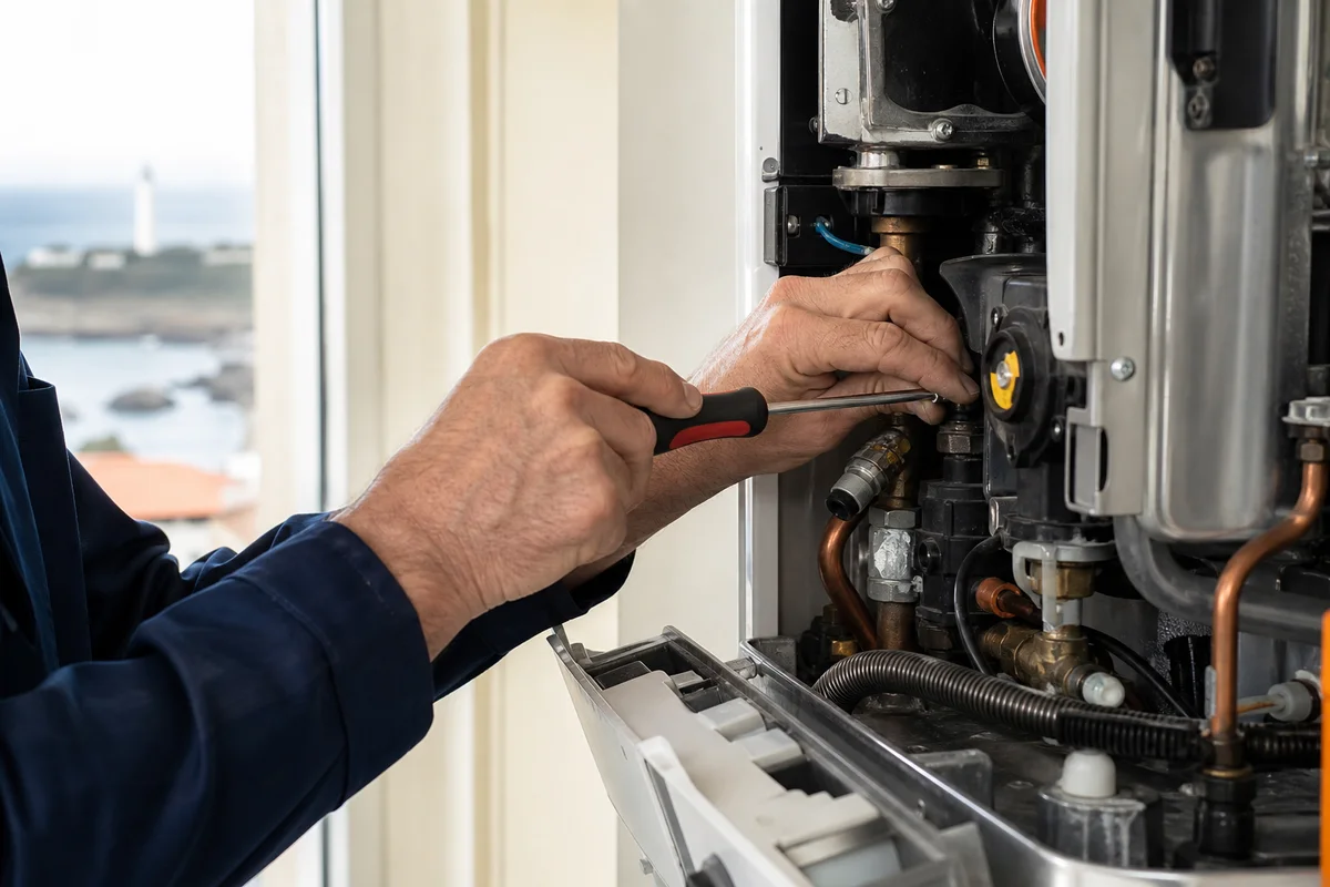 Dépannage chauffage à Biarritz — prestation