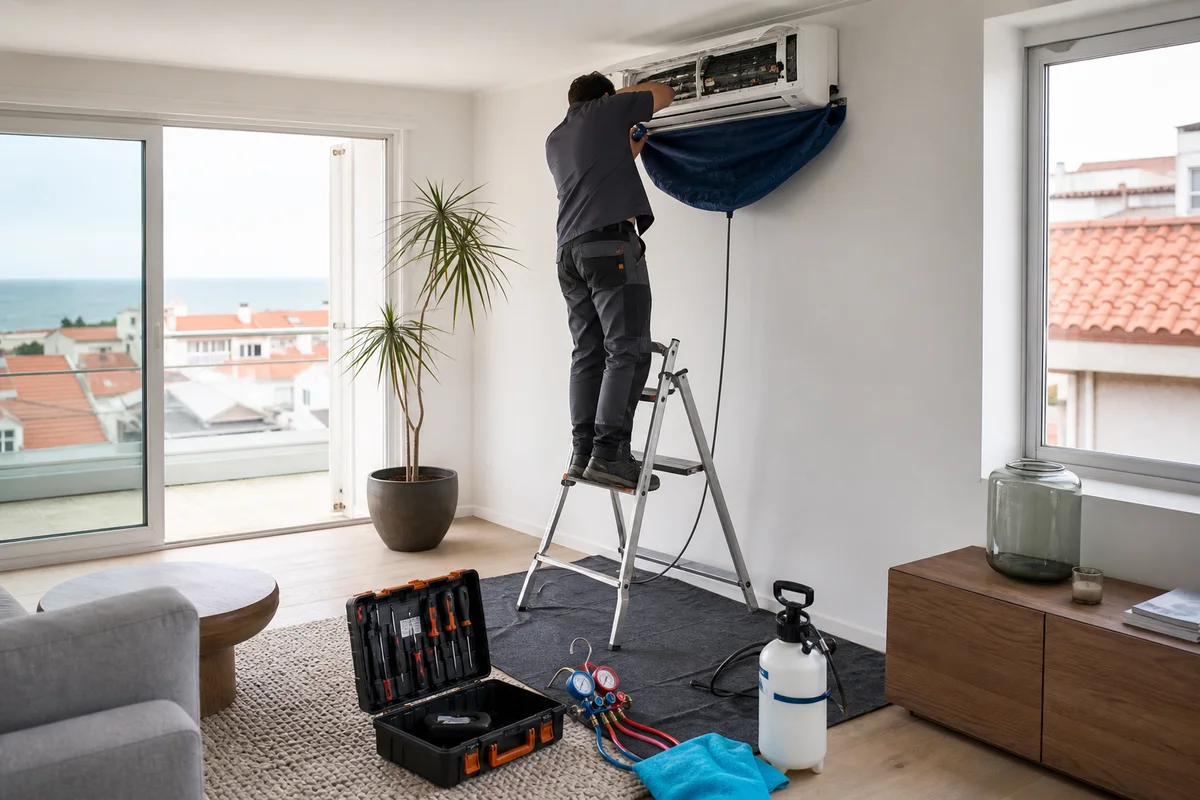 Entretien de climatisation à Biarritz — prestation
